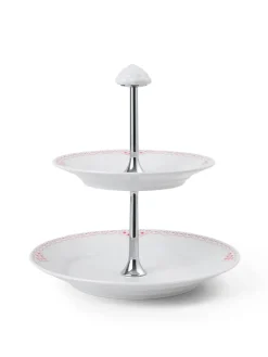 Royal Copenhagen Stjerne Riflet Jul, étagère 23 cm