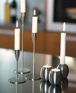 Saturn Lysestage, sort fra Piet Hein