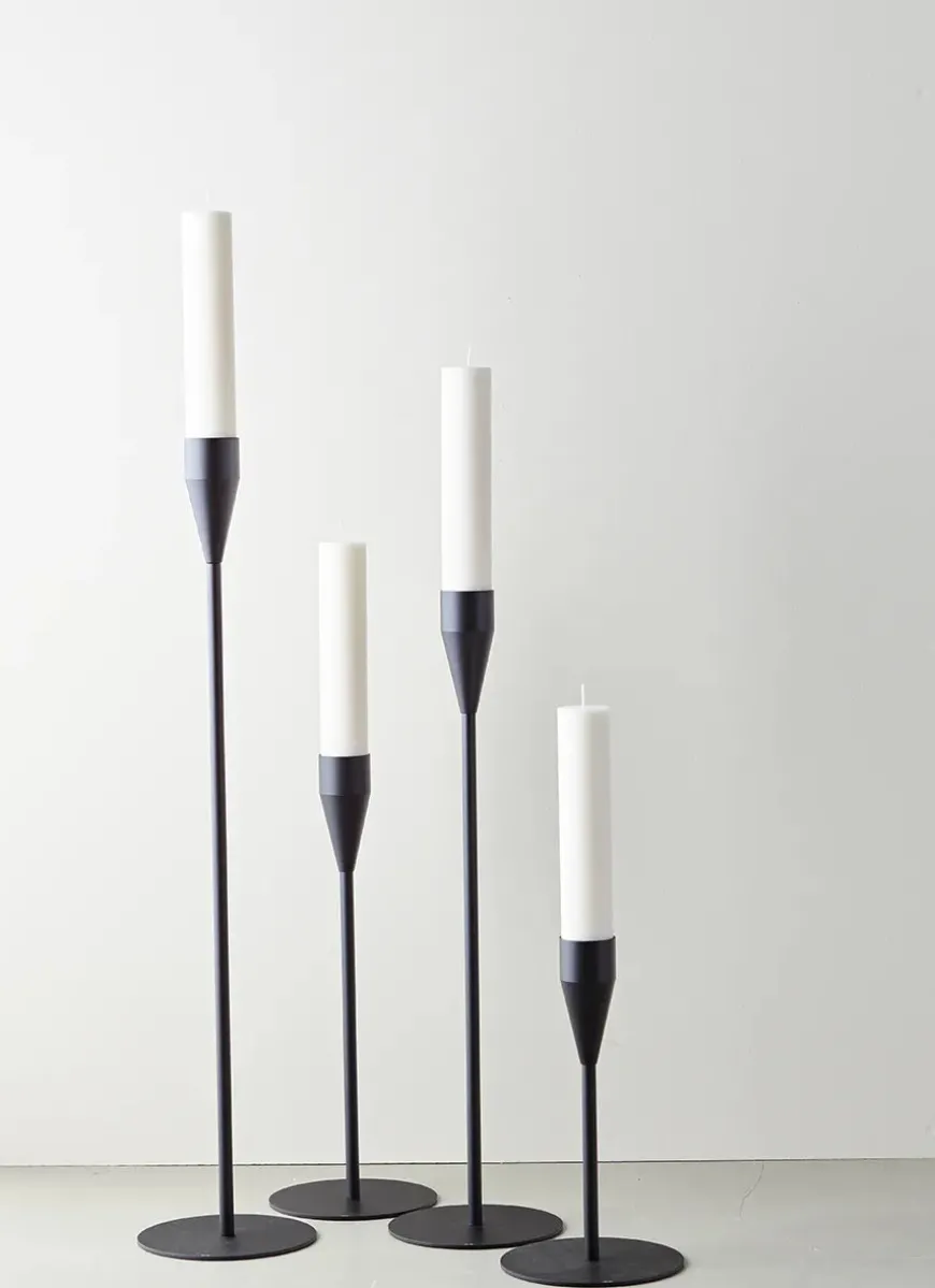 Saturn Lysestage, sort fra Piet Hein