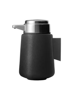 Sæbedispenser, væg, sort fra Vipp