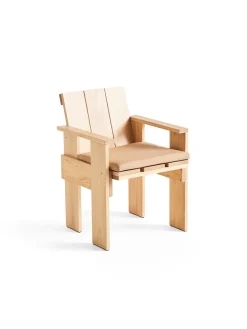 Sædehynde til Crate Diningchair, Beige fra Hay