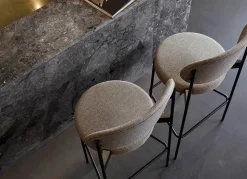 Serie 430 barstol, sort af Verner Panton