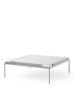 Sett LN13 Sofabord, smoked glass/chrome fra &Tradition