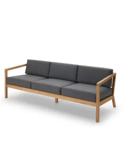 Skagerak Virkelyst 3 pers. Sofa, Charcoal fra Fritz Hansen
