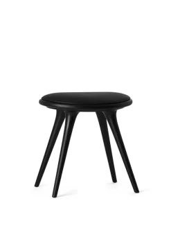 Skammel i sortbejdset bøg fra Mater