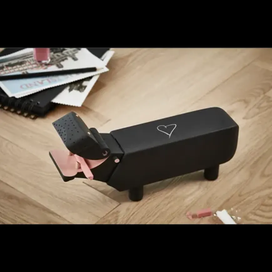 Sort flodhest af Kay Bojesen