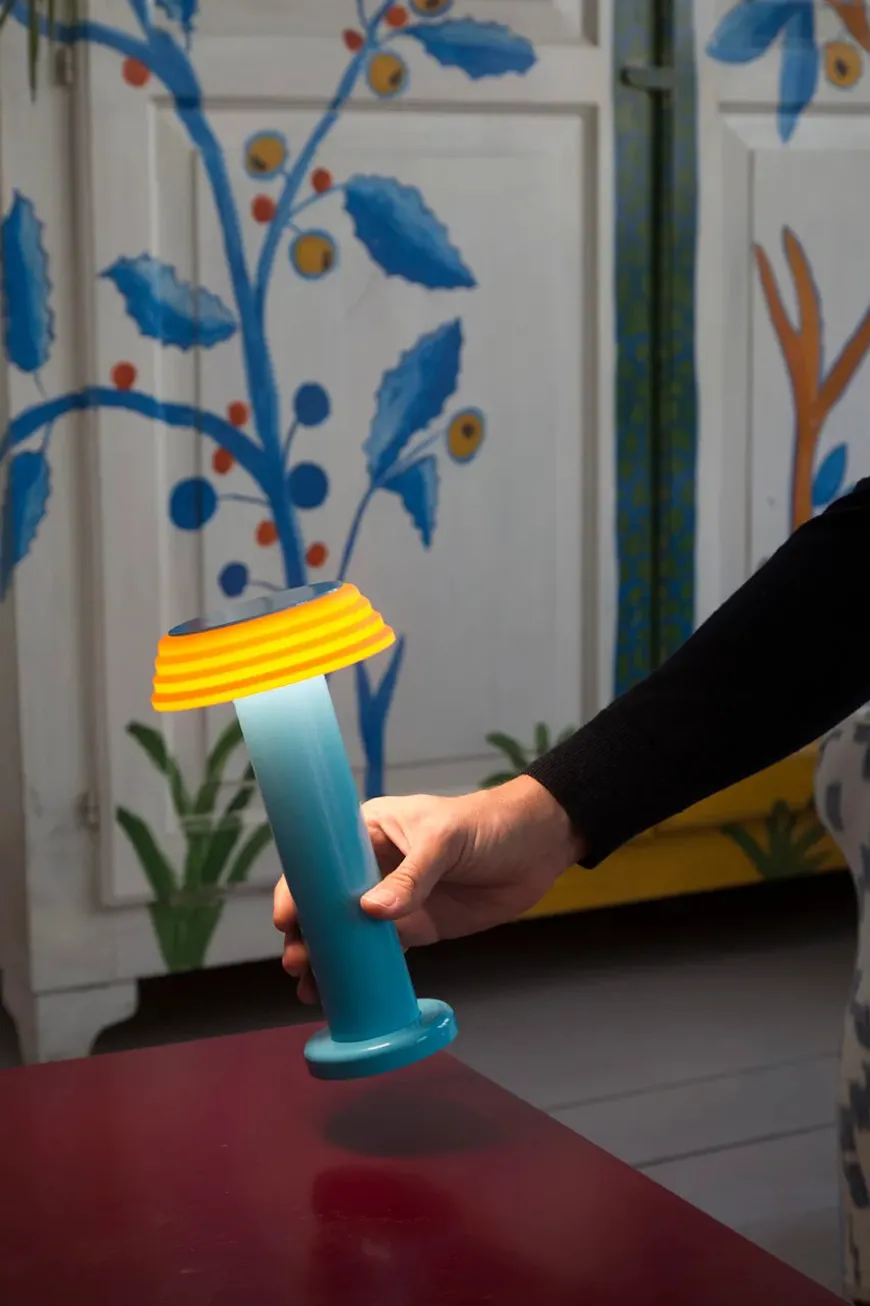 Sowden Light Portable Lamp PL1, red/yellow