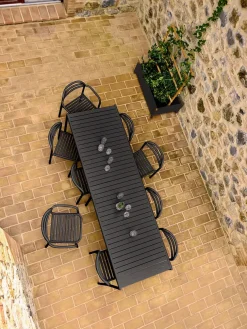 Special Edition Bliss Dining Table 133x81 cm, black fra Cane-line