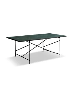 Spisebord 185, grøn marmor fra HANDVÄRK