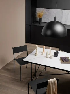 Spisebord 185, grøn marmor fra HANDVÄRK