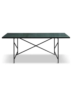 Spisebord 185, sort marmor fra HANDVÄRK