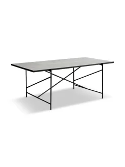 Spisebord 185, sort marmor fra HANDVÄRK