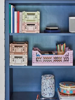 Splash Vase Roll Neck X-Small, coffee and white fra Hay