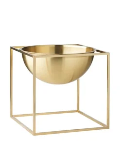 Stor Kubus Skål, guldbelagt fra Audo Copenhagen