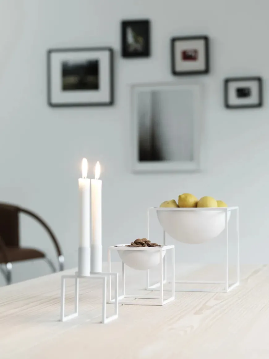 Stor Kubus Skål, sort fra Audo Copenhagen