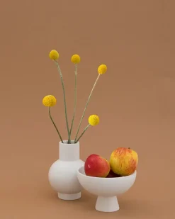 Strøm Skål, coral blush fra raawii