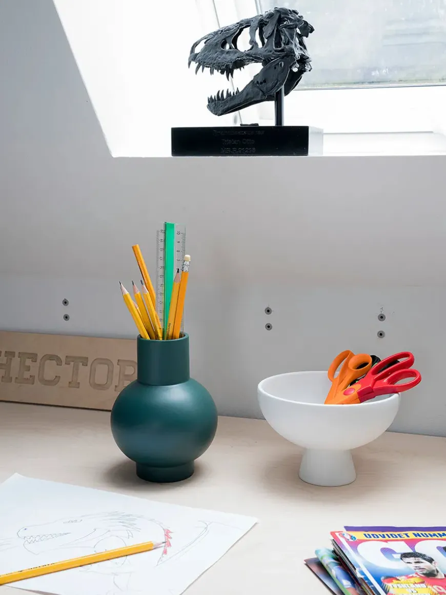 Strøm Vase, coral blush fra raawii