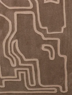 Structures 2.0 Tæppe, Pale Rose fra Massimo