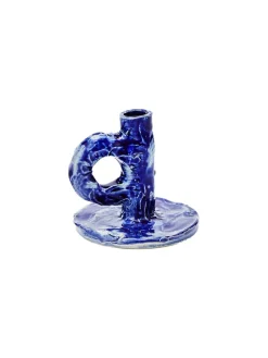 Studio Candlestick, dark blue fra NIKO JUNE