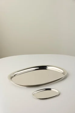 Superelliptisk bakke i rustfrit stål fra Piet Hein