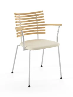 Tiger Armstol, cognac læder fra Naver Collection