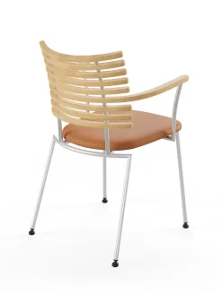 Tiger Armstol, cognac læder fra Naver Collection