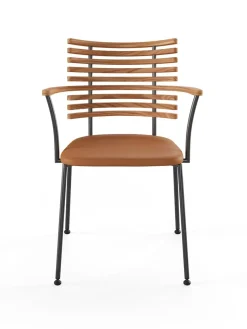 Tiger Armstol, cognac læder fra Naver Collection