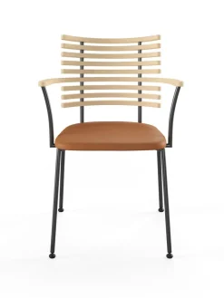 Tiger Armstol, cognac læder fra Naver Collection