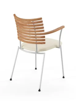 Tiger Armstol, creme læder fra Naver Collection