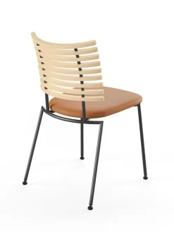 Tiger Stol, cognac læder fra Naver Collection