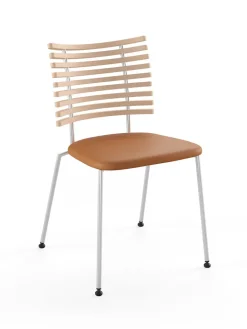 Tiger Stol, cognac læder fra Naver Collection