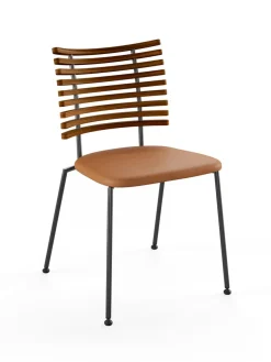 Tiger Stol, cognac læder fra Naver Collection