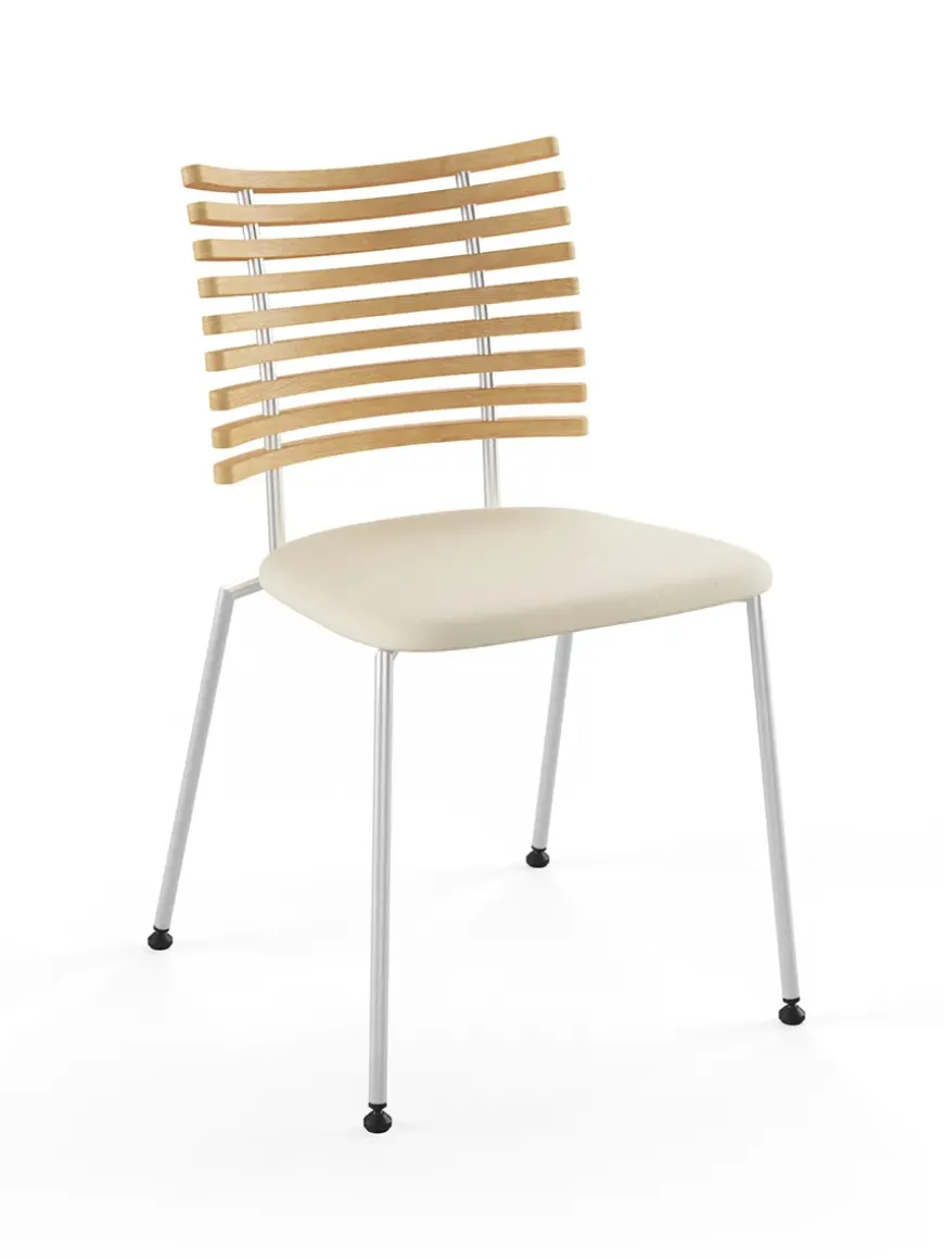 Tiger Stol, sort læder fra Naver Collection