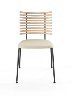 Tiger Stol, sort læder fra Naver Collection