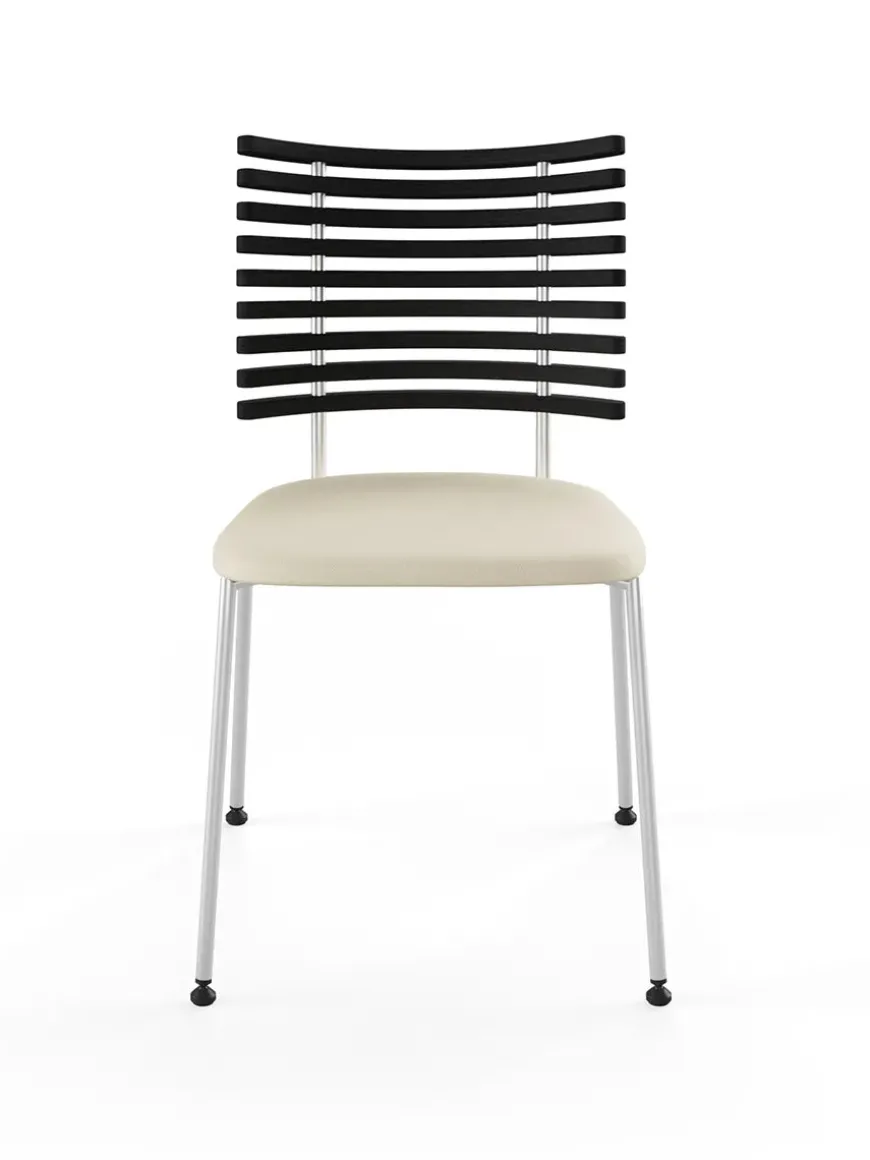 Tiger Stol, sort læder fra Naver Collection