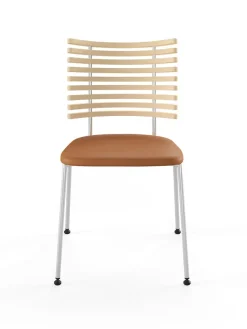 Tiger Stol, sort læder fra Naver Collection