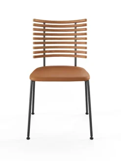 Tiger Stol, sort læder fra Naver Collection