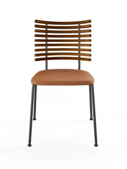 Tiger Stol, sort læder fra Naver Collection