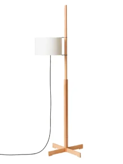 TMM Gulvlampe, bøg fra Santa and Cole