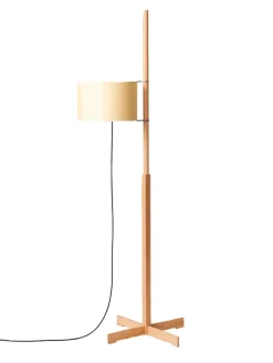 TMM Gulvlampe, valnød fra Santa and Cole