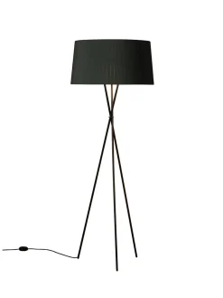 Tripode Gulvlampe fra Santa and Cole, raw green (G5)