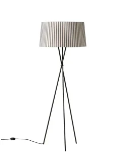 Tripode Gulvlampe fra Santa and Cole, mustard (G5)