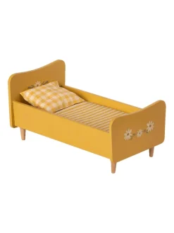 Træseng i gul, mini fra Maileg