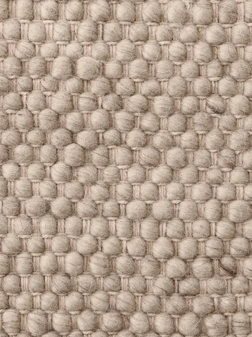 Uldtæppe, Dark Beige fra Vipp