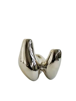 Unity Candleholder, silver fra Hein Studio