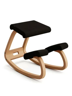 Variable Balans Stol, light brown wood/reflect 984 fra Variér