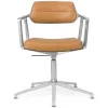 VIPP453 Swivel+ Chair, camel læder fra Vipp