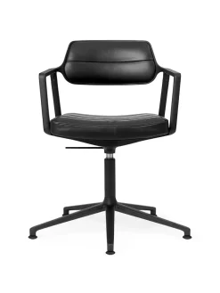 VIPP453 Swivel+ Chair, camel læder fra Vipp