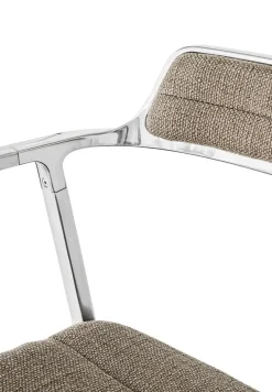 VIPP452 Swivel Chair, sort læder fra Vipp