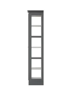 Vitrineskab Classic V1, sort fra Lindebjerg Design